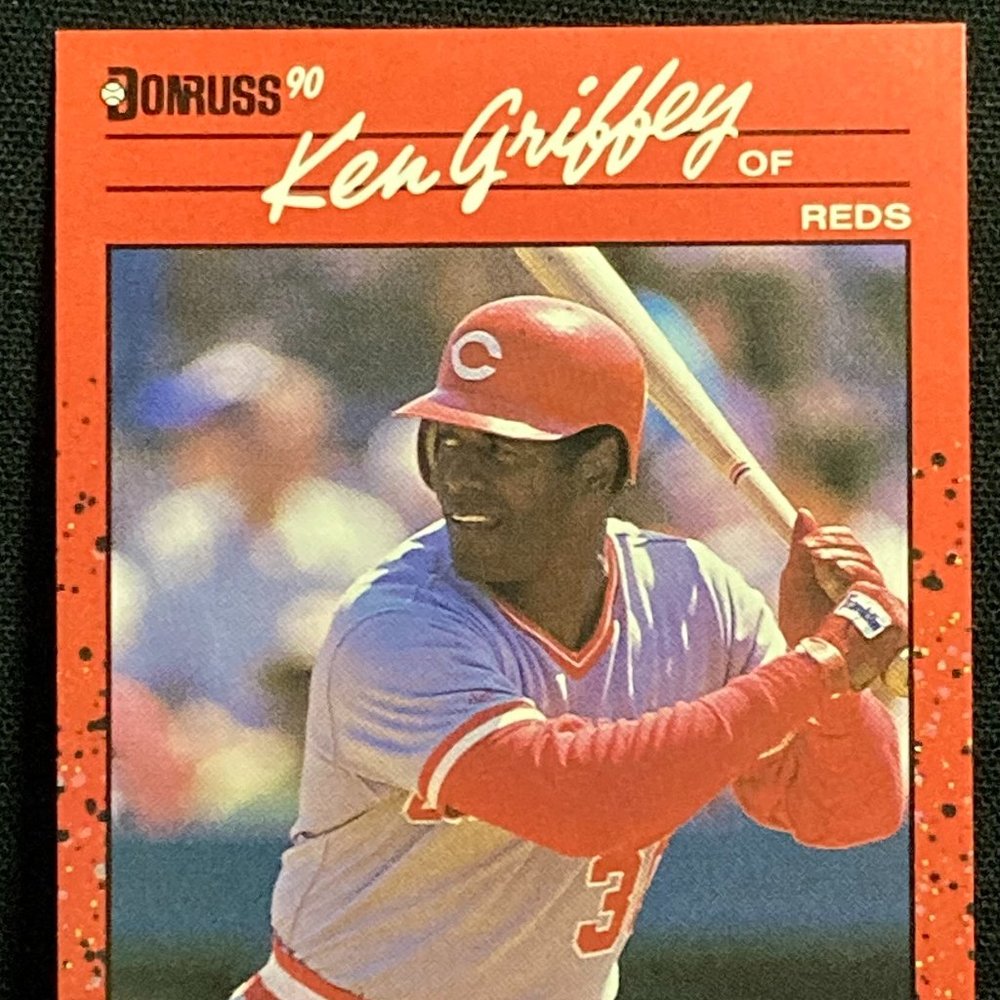 KEN GRIFFEY DONRUSS 1990 BASEBALL CARD